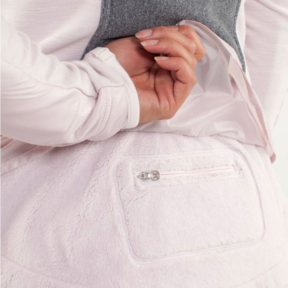 LULULEMON PEDAL POWER JACKET WOMEN'S SIZE 6 NEUTRAL BLUSH PINK FULL ZIP - Picture 6 of 16